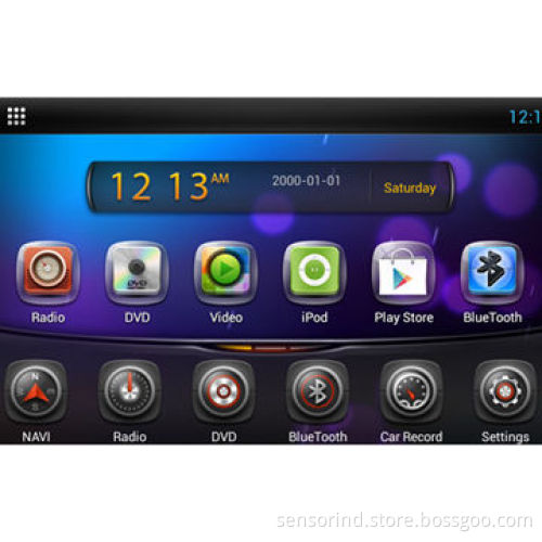 9-inch Android 4.2 Toyota Land Cruiser In-dash Car DVD Players Navigation Systems, Supports Wi-Fi/3G